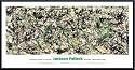 Art Poster Metal Framed Print - Lucifer - Artist: Jackson Pollock- Poster Size: 20 X 40