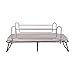 DMI Metal Bed Rails, Twin Size, 1 Pair, White