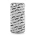 iPhone 5c Hard Case, CoverON® [Snap Fit Series] Hard Design Slim Protective Phone Cover Case for Apple iPhone 5c - Fun Mustaches