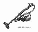 SHARP プラズマクラスター搭載サイクロン掃除機 シルバー系 EC-PX200-S
