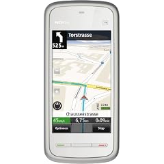 Nokia 5230 Smartphone (UMTS, Bluetooth, GPS, 2 MP, Ovi Karten) white pink