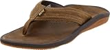 Reef Men's Leather Playa Avellanas Thong Sandal