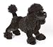 Plush Pierrer Black Poodle 16"