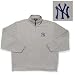 New York Yankees MLB Glacier Fleece Pullover Sweatshirt (Heather Grey)