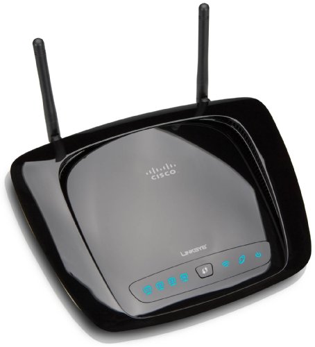 Linksys by Cisco WRT160NL Wireless-N Broadband Router (Linux) with Storage Link - 300 mbps (for Cable connections i.e Virgin Broadband)