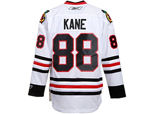 Patrick Kane Jersey: Reebok White #88 Chicago Blackhawks Premier Jersey
