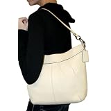 Women's Soho Pleated Almond Leather Convertible Shoulder: Almond Shoulder