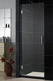 DreamLine Unidoor Shower Door DL-SHDR-20287210F-01. 28''W x 72''H, Clear Glass, Chrome finish