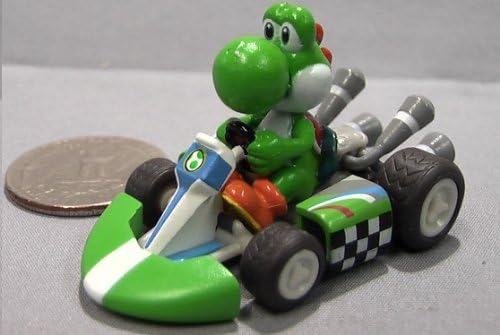 Nintendo World Store Tiny Mini Super Mario Kart Figure Yoshi
