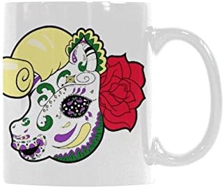 Ccaann Suger Skull Coffee Mug Tea Cup