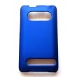 Back Cover For HTC EVO 4G (Sprint) Rubberized Hard Case Blue
