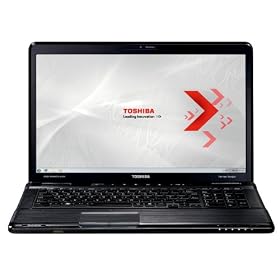 Toshiba - Satellite P770-11L - Ordinateur portable 17,3" (43,94 cm) - Intel Core i7-2670QM - 750 Go - RAM 4096 Mo - Windows 7 - Nvidia GeForce Optimus GT 520M - Texture Premium Noir
