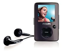 Philips SA30 2 GB Flash Video MP3 Player with FM Radio and 1.5-Inch Color Screen (Black)