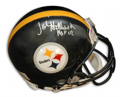 John Stallworth Autographed/Hand Signed Pittsburgh Steelers Full Size Proline Helmet