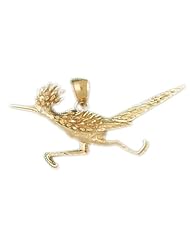 CleverEves 14K Gold Pendant Humming Bird Themed 7.9 - Gram(s)