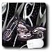 Mouse Pad Picturing Harley-Davidson&reg; Motorcycle