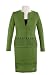 Apparel : Scalloped Button-Front with Velvet Ribbon Trim