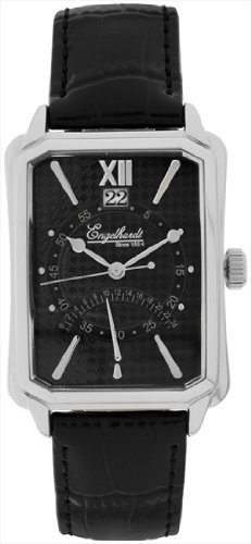 Engelhardt Analog Lederband Herrenuhr