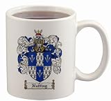 Nutting Coat of Arms Mug / Family Crest 11 ounce cup