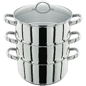 Judge 24cm 3 Tier Multi Steamer with Glass Lid