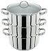 Judge 24cm 3 Tier Multi Steamer with Glass Lid