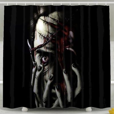 Interesting Zombie Shower Curtains 72*72inch Polyester Fabric