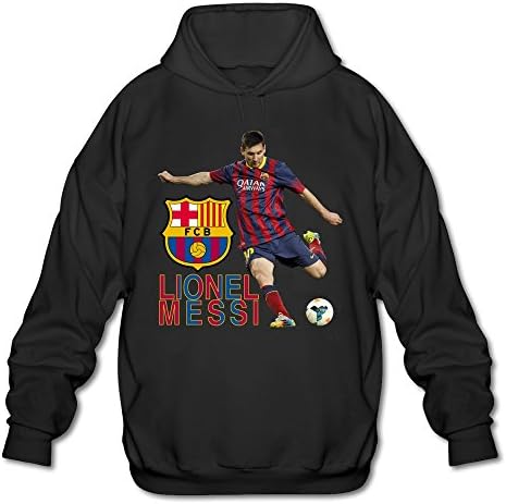 KATOA Men's FCB Lionel Messi Hooded Sweatshirt Hoodie