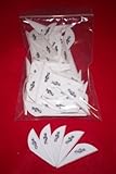 Blazer Arrow Vanes (Bohning) White w/Logo Pkg/50