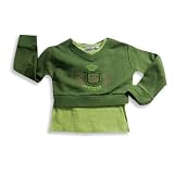 Wild Mango - Toddler Girls Long Sleeve Top, Moss Green