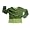 Wild Mango - Toddler Girls Long Sleeve Top, Moss Green (Size 4T)