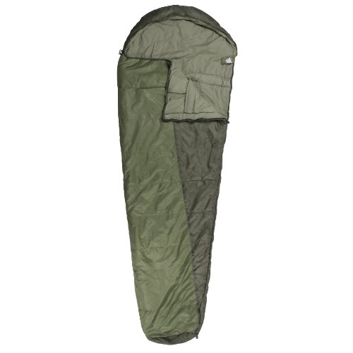 10T ARCTIC Spring Sac de couchage sarcophage Vert 230 x 85/55 cm