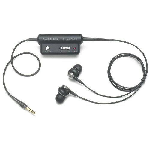 Audio Technica ATH ANC3 QuietPoint Noise Canceling In Ear Headphones