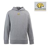 Southern Miss YOUTH Boys Signature Hooded Sweatshirt (Grey) - Medium