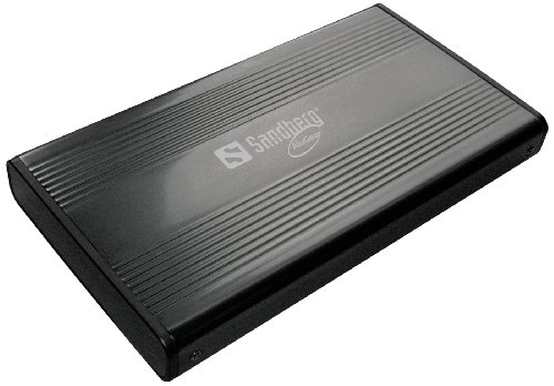 SANDBERG Multi HD Box 2.5Z 6,35cm. Gehaeuse fuer IDE und SATA USB 2.0 und eSATA Adapter-kl Preisvergleich