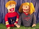 Yellow Hair Boy Half Body Puppet (S4111)