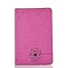 iPad mini Case - Nozza iPad mini 3 / iPad mini 2 / iPad mini Case, 360 Degree Rotating Multi-Angle Stand Smart Cover with Auto Wake/Sleep Feature Danelion pink