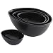 Kitchen & Housewares : Nigella Lawson Mixing Bowl Set/4 Black