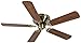 Craftmade K10998 Pro Contemporary 52" Hugger Ceiling Fan with Pull Chain, 5 Blades, Antique Brass