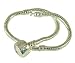 19cm Silver Plated Starter Bracelet for Pandora beads and charms