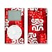 Swanky Red Design iPod mini Protective Decal Skin Sticker