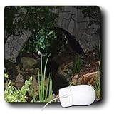 WhiteOak Photography Nature Scenes - Peacefulness Bridge and creek - Mouse Pads