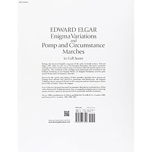 Enigma Variations and Pomp and Circumstance Marches in Full Score (Dover Music Scores)
