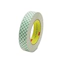3M 410M Double-Coated Tissue Tape 1 in.x 36 Yards 3 Core