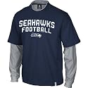 Seattle Seahawks Splitter Layered Long Sleeve T-Shirt