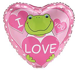 I Love You Frog Valentine's Day Heart 18