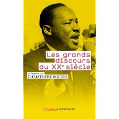 Les grands discours du XXe si�cle