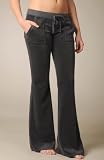 Juicy Couture Velour Flare Leg Pant With Snap Pockets (JGMU0007)