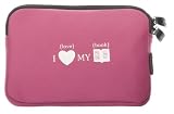 Produkt-Bild: SXP Colors Tasche f&uuml;r Tablet-PC und E-Book-Reader bis 7" Zoll - in PINK mit Muster LoveBook - u.a. passend f&uuml;r Amazon Kindle 3, Kindle 4, Kindle Touch, Kindle Touch 3G, Kindle eReader, Kindle Keyboard, Keyboard 3G, Fire 7" Zoll / Bookeen Cybook Gen3, Cybook Orizon / Kobo eReader Touch und Wireless / Thalia Oyo + Oyo 2 II / Samsung Galaxy Tab P1000, Galaxy Tab WiFi P1010, Galaxy Tab 7.0 Plus P6200, Galaxy Tab 7.0N Plus P6201 / Sony PRS-300, PRS-350, PRS-500, PRS-505, PRS-600, PRS-650, Reader PRS-T1 / Trekstor eBook Player 5, ebook Player 5M, Pyrus (Liro Ink) / PocketBook 611 / Viewsonic ViewPad 7 (Innenabmessungen: maximal 190mm x 125mm x 12mm) Etui Case H&uuml;lle Schutz Cover