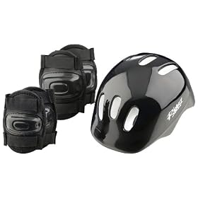 Riderz H&PB Helmet and Pads Boys Set