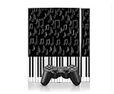 Piano Signs Design PS3 Playstation 3 Body Protector Skin Decal Sticker